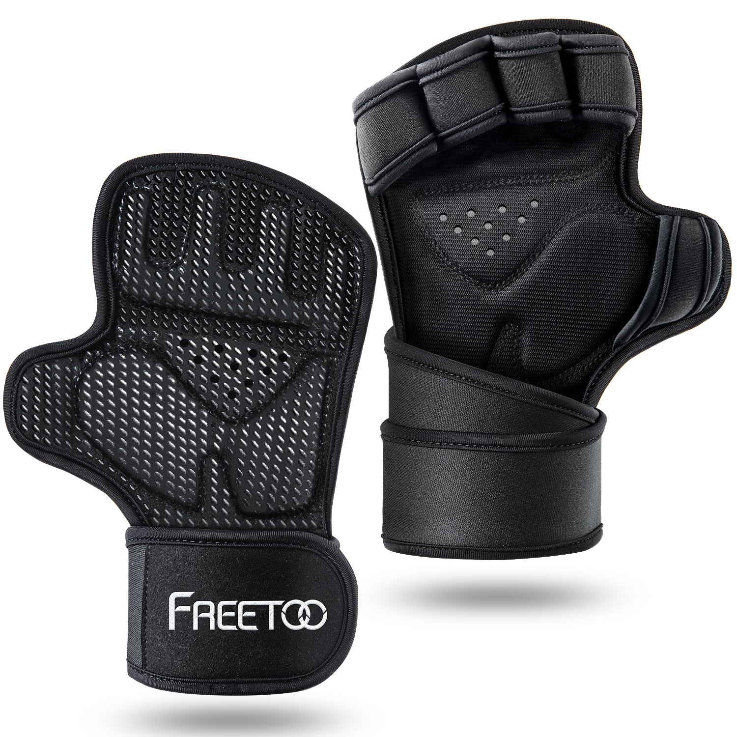 FREETOO® Palm-Supporter Weight Lifting Gloves for Men